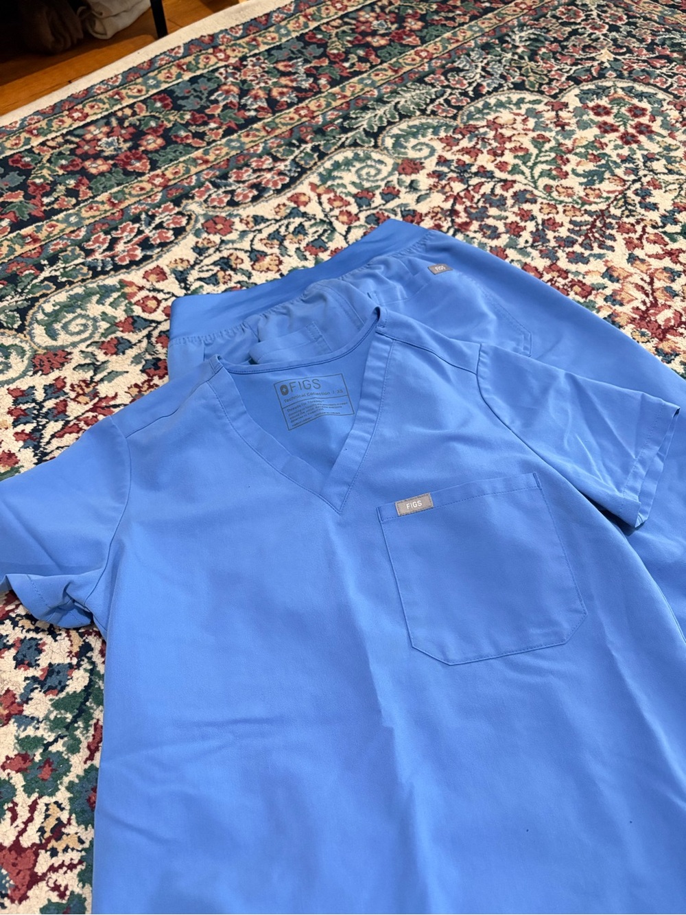 Figs Ceil Blue Scrubs Set - Picture 3 of 5